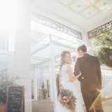 ウェディングドレスがとても映える結婚式場です。