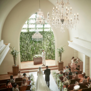 【挙式体験】光と緑が包むナチュラル空間で本格挙式体験が叶います