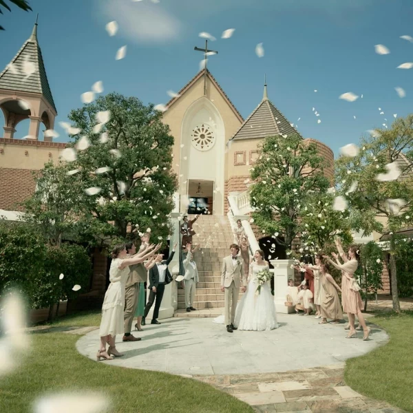 豪華155万特典でお得にウェディング《40名以上のお料理ドリンク代プレゼント》