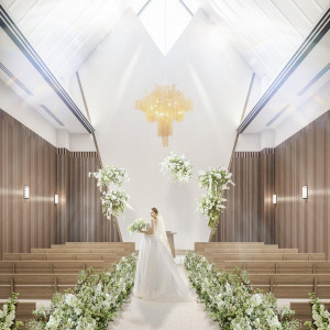 ☆NEWチャペル記念☆150万特典＆光と緑のチャペル体験