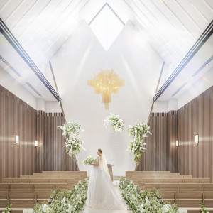 下見した会場の写真