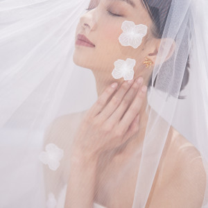 ドレス・ヘアスタイル・アクセサリー、特別なこの日の為に準備してきたすべてが花嫁を美しく輝かせます|熊本ホテルキャッスルの写真(52652066)