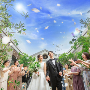 開放感の中での祝福|熊本ホテルキャッスルの写真(51294813)