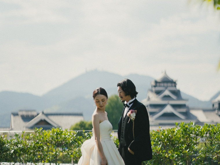 ガーデンでの演出も素敵