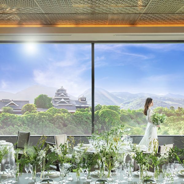 都心とは思えない上質で落ち着いた空間で叶える大人ウエディング|KUMAMOTO HOTEL CASTLE(熊本ホテルキャッスル)の写真(44485684)