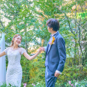 ふたりで結婚記念フォト