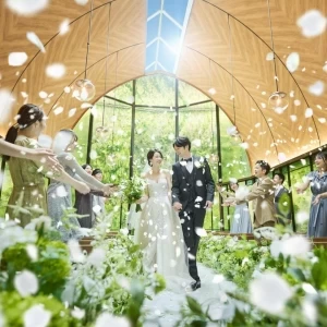 《GW限定!》緑溢れる新チャペル体験＆国産牛コース試食★150万優待付
