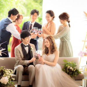 かたっくるしいのは嫌！！そんな方はソファ－スタイルでカジュアルに♪|ガーデンベルズ宮崎の写真(11167650)