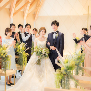 大切なゲストに見守られながらあたたかいウェディング|ガーデンベルズ宮崎の写真(11167687)