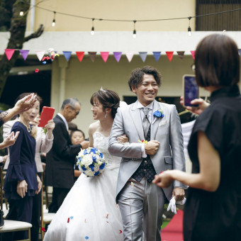 おふたりの笑顔がゲストにとって最高のロケーションです！