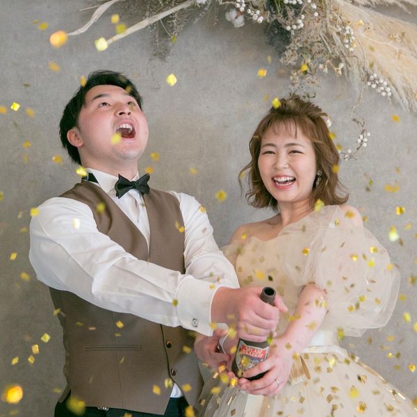 コンフェッティドレスでコンフェッティ!!今人気のドレス!!|ガーデンベルズ宮崎の写真(18355137)