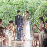 ペットとのご来館も歓迎♪結婚式当日も一緒にご参加いただけます(無料)