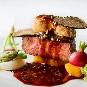 【ギフト1万円】とろけるフォアグラ×和牛試食〈森の邸宅W体験〉