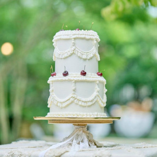 トレンド感あるウェディングケーキデザインまで叶う