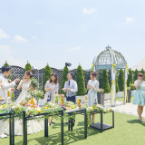 ガーデンでデザートビュッフェはゲストの皆様への「おもてなし」として大人気♪