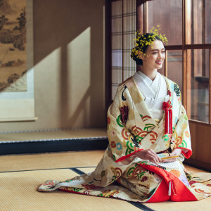 畳のお部屋が和装姿をより美しく、日本美を感じさせます。|桜鶴苑の写真(31631631)