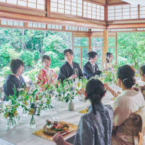 大切な日に大切な人と。大正邸宅で行う少人数結婚式