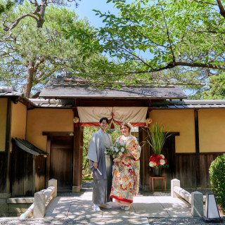 【国際結婚のおふたり応援♪】安心プランあり♪日本庭園×和邸宅