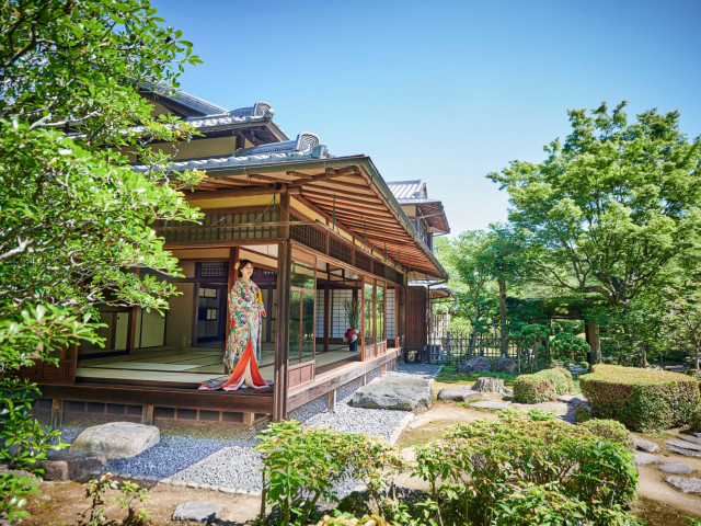 一般非公開の日本庭園見学