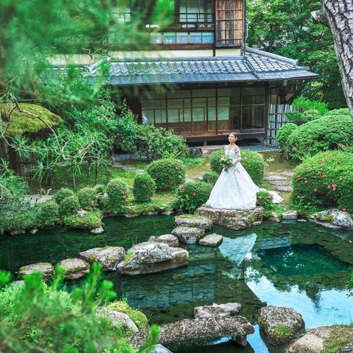 桜鶴苑の結婚式の公式写真（1枚目）
