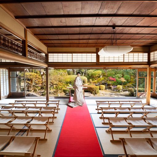 桜鶴苑の結婚式の公式写真（1枚目）