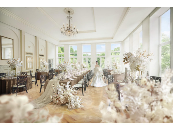 《2026年8月リニューアル》自然光が降り注ぐ開放的なパーティ会場