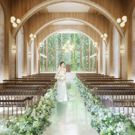 【リニューアル記念】自然が彩るチャペル&ガーデン体験×豪華試食