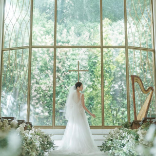 【リニューアル記念】自然が彩るチャペル&ガーデン体験×豪華試食