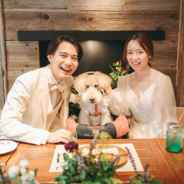 ＼愛犬と参加◎／挙式〜披露宴までずっと一緒★ペット婚相談会