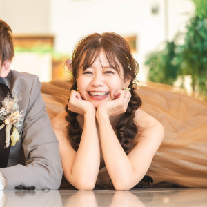 ドレスや雰囲気に合わせたヘアメイクをご提案|VILLA de ESPOIR  ～エスポワール～の写真(50618178)