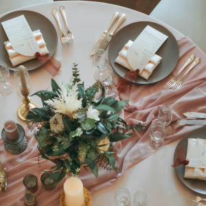 ピンクも甘い雰囲気になり、クロスで印象が変わります|VILLA de ESPOIR  ～エスポワール～の写真(56634530)