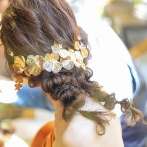 ご希望のヘアスタイルがあったら似合うかどうかヘアメイクリハーサルで確認することができます|VILLA de ESPOIR  ～エスポワール～の写真(50618176)