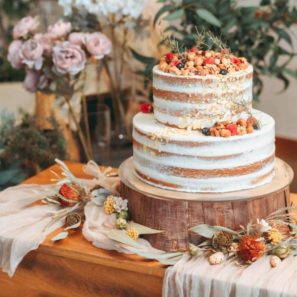 【成約特典】パティシエ特製ウエディングケーキプレゼント＊即決特典＊