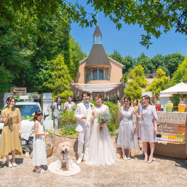 完全貸切だからこそできるガーデン演出【成約特典】会場使用料特典付き