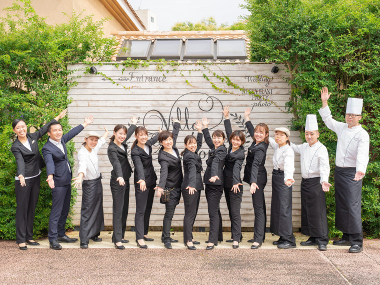 ☆チーム力抜群の専属スタッフでご結婚式の全力サポート☆