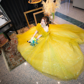 カラードレス（イエロー）