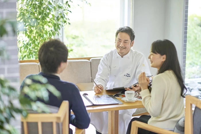 コース料理はシェフと相談してアレンジもOK！ブライダルフェアでまずは美味しさを体験しよう