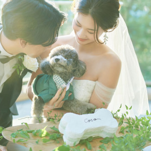 大切なペットもご一緒の結婚式もおすすめ|アニヴェルセル 長野の写真(49612775)