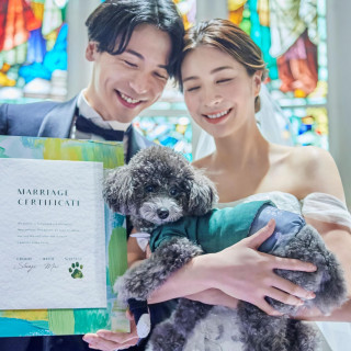 【ペットも大切な家族】一緒に過ごすふたりだけの結婚式ご相談会