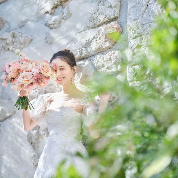 ガーデンでのフォトウエディング