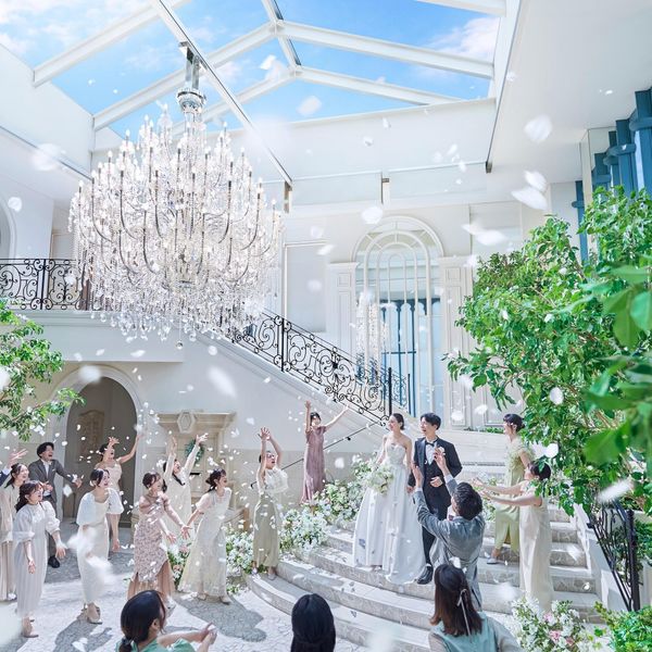 全天候型の施設×導線も抜群なので当日も快適にお過ごしいただけます