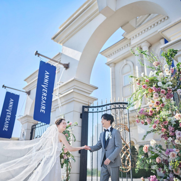 駅チカ×全天候型の施設だから、ゲストにも負担なく結婚式を行えます♪