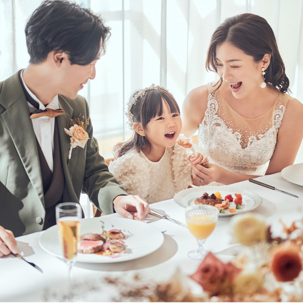 お子様のご列席大歓迎♪楽しい＆安心設備が沢山！