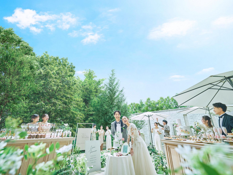 「自由×アットホーム」に叶えるガーデンでの貸切パーティ