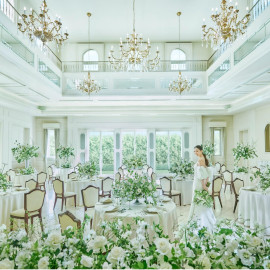 【先輩花嫁オススメ】憧れ叶う*ドレス2着全額優待！豪華試食付