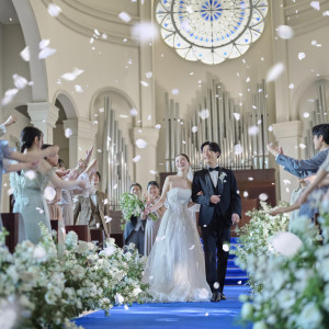 下見した会場の写真