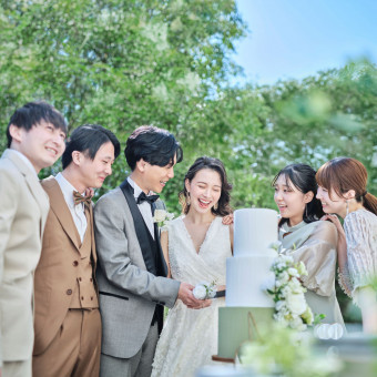 大切なゲストと会話や写真がゆっくり楽しめるのが特徴♪