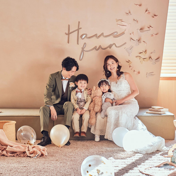 お子様のお披露目を兼ねてのご披露宴もお任せください*