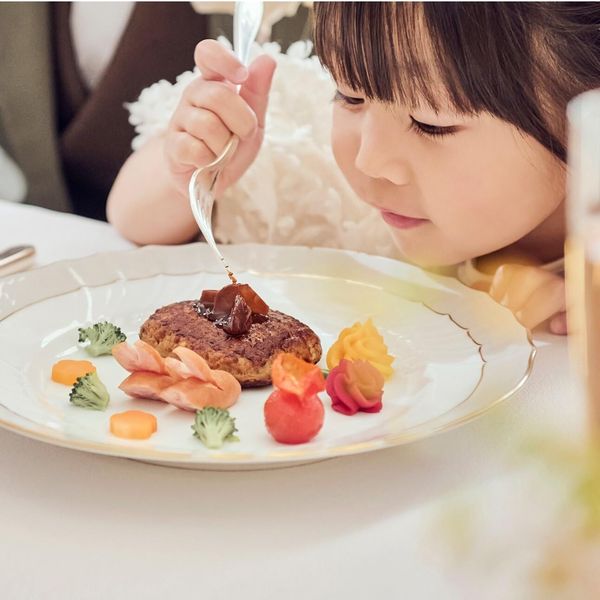 お子様用のお食事もご用意可能*ゲストにお子様がいても安心です*