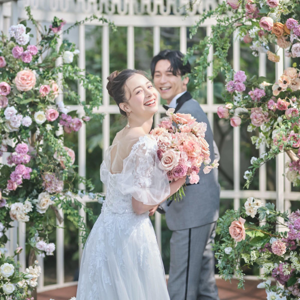 《サロン ドゥ ジャルダン》ナチュラルでアットホームな雰囲気が特徴*